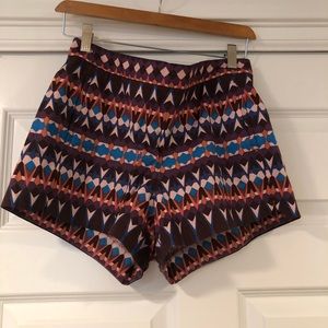 JCrew printed shorts
